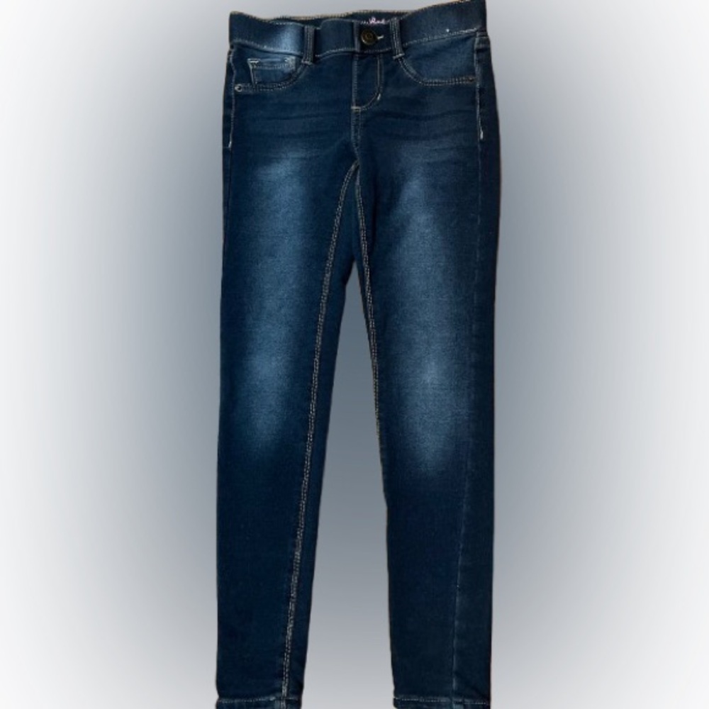 Tommy Bahama Blue Pull On Jeans Size 7